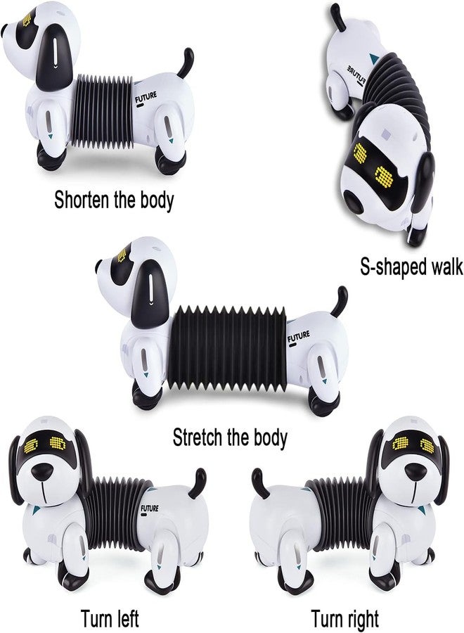 RAMNATH IMPEX Robot Dog Remote Control Puppy - RC Robotic Interactive Intelligent Walking Dancing Doggy Programmable Electronic Pet Toy with Music, Birthday Gift for Kids Age 6+ Year Old. - Image 2